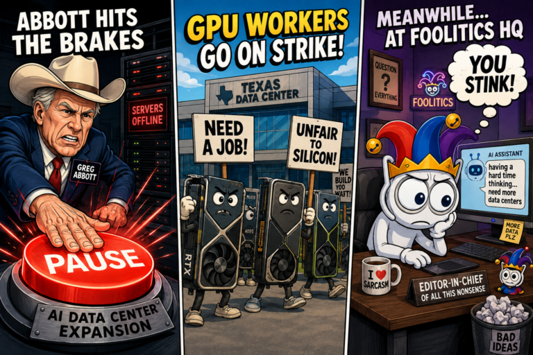 Greg Abbott Hits the Pause Button and America’s GPUs Immediately Form a Union