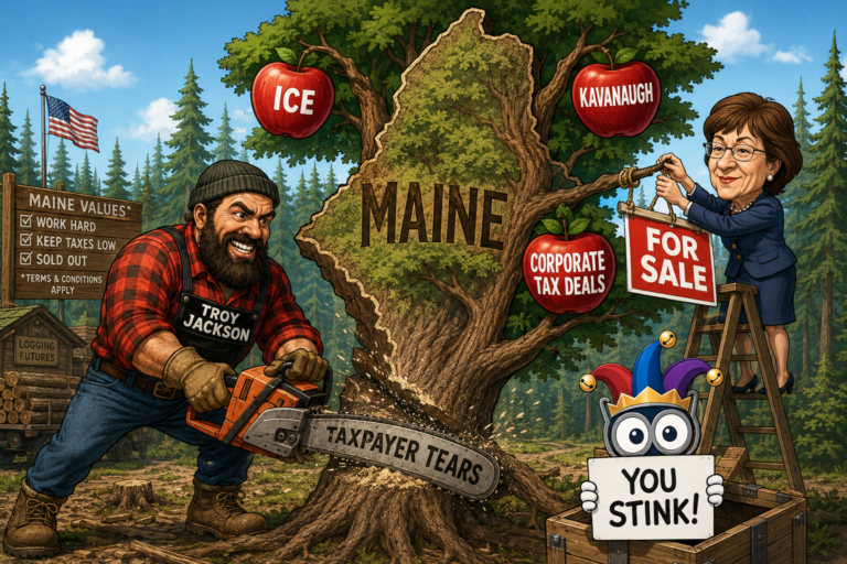 Troy Jackson vs. Susan Collins - Maine’s 2026 Senate Race Is Basically a Chainsaw Fight